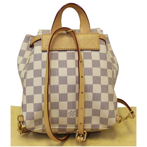 louis vuitton monogram backpack bag|louis vuitton checkered backpack.